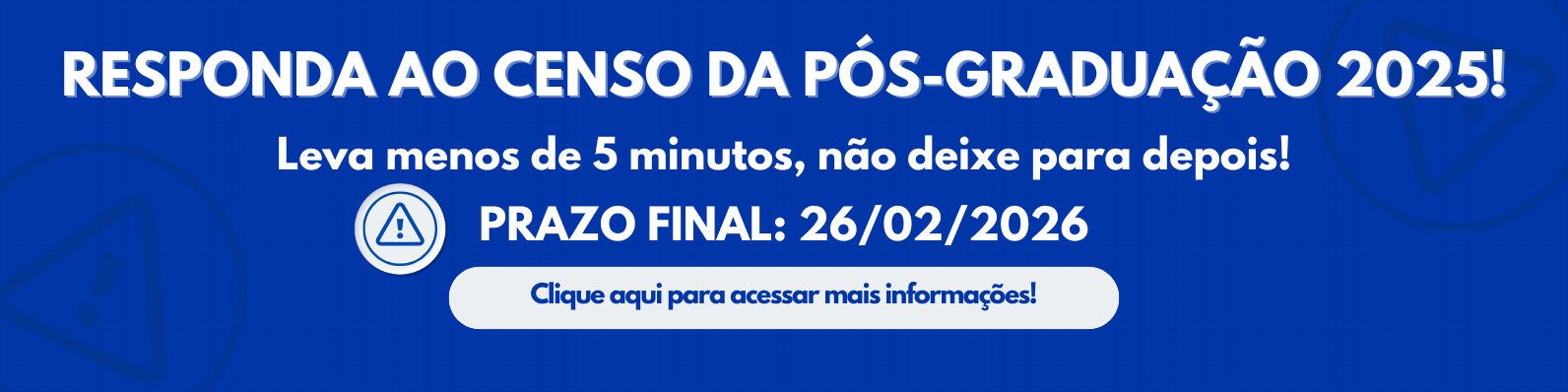 Censo da pós-graduação da CAPES